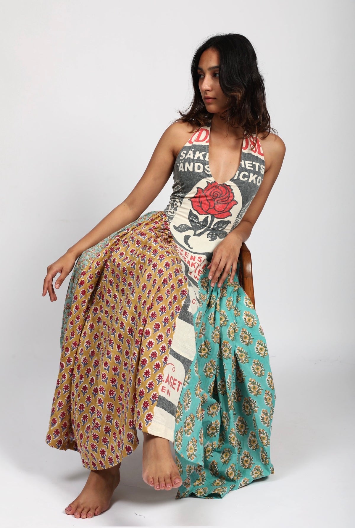 Roda Rose Contour Dress