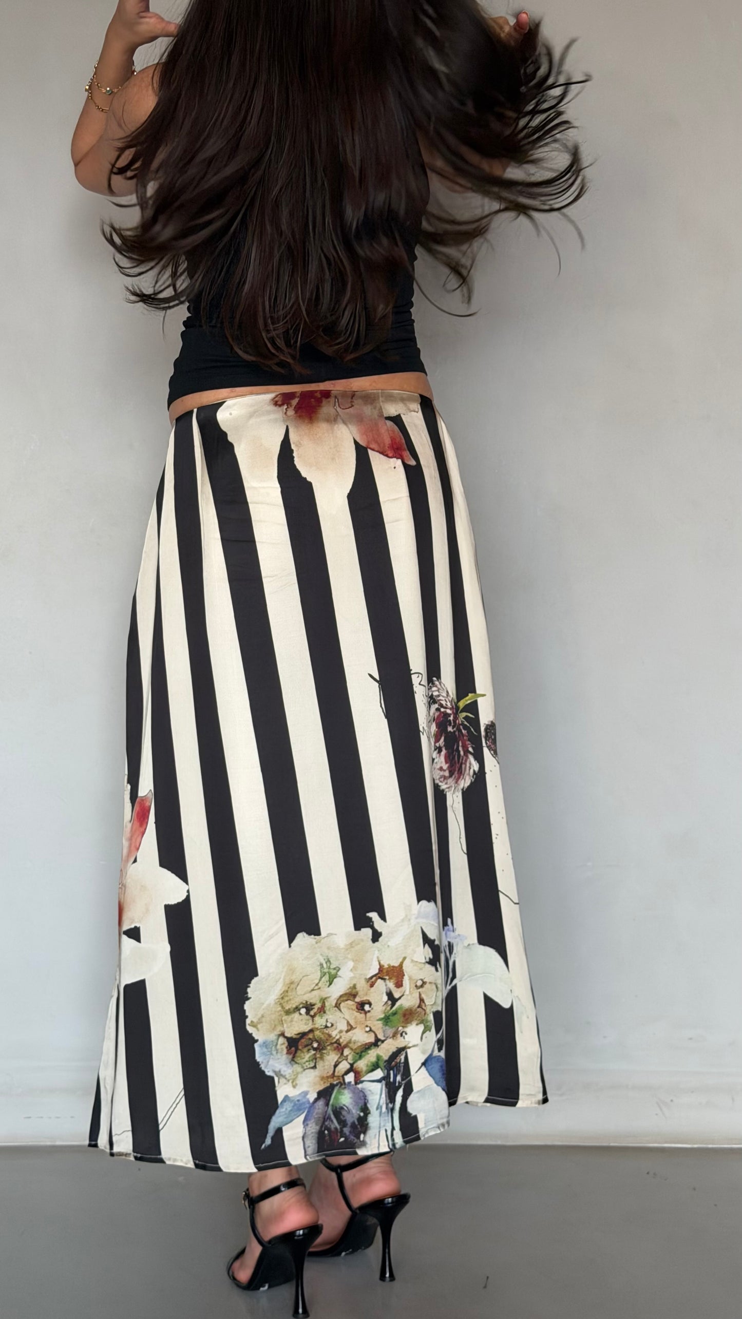 Stripe skirt