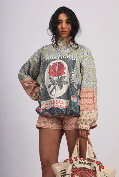 Roda Rose Bomber Jacket