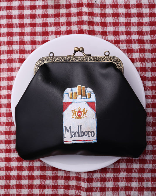 Handpainted Marlboro Bag