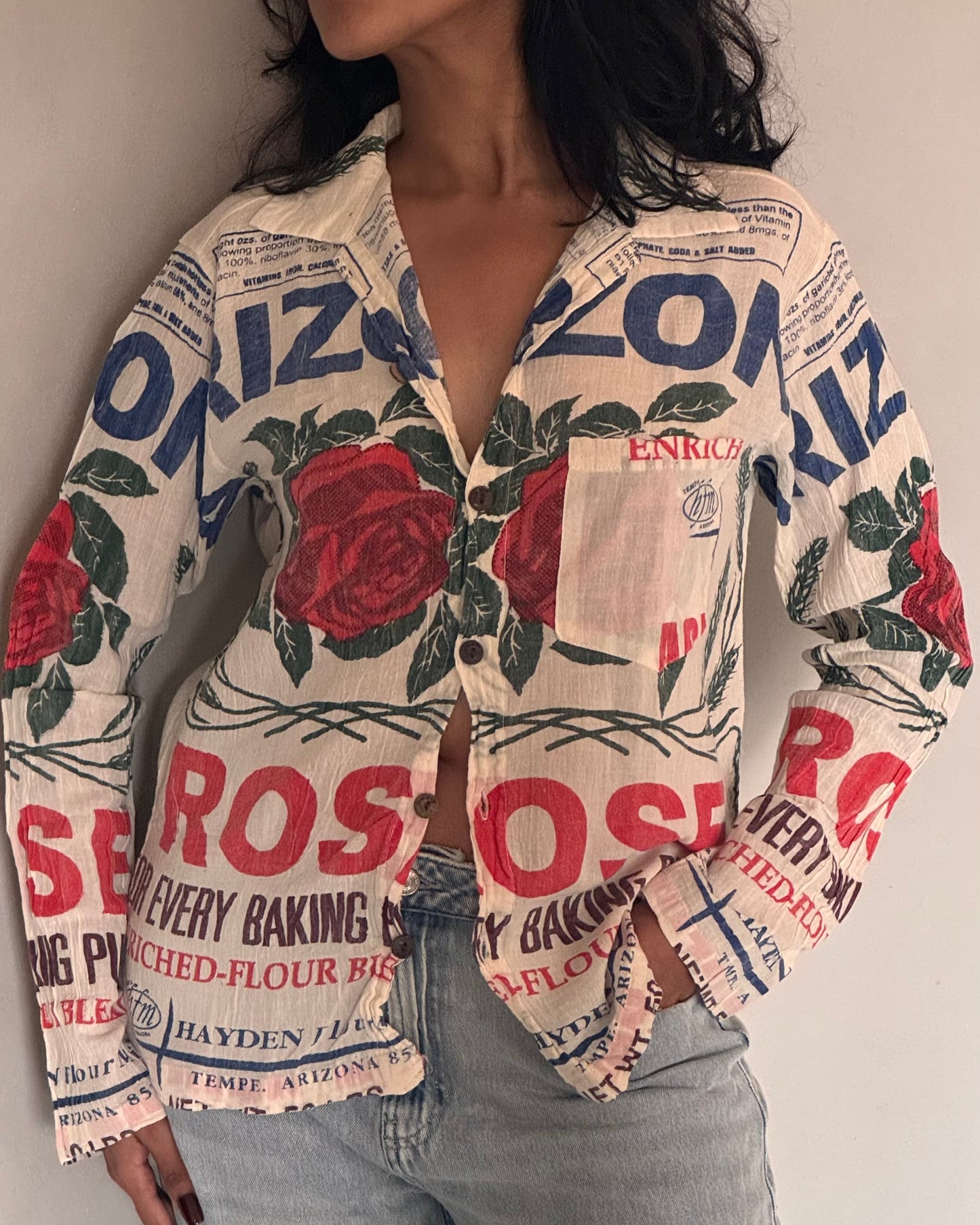 Arizona Rose Shirt ( Full Sleeves )