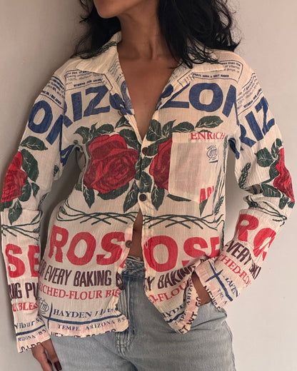 Arizona Rose Shirt ( Full Sleeves )