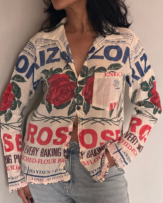 Arizona Rose Shirt ( Full Sleeves )