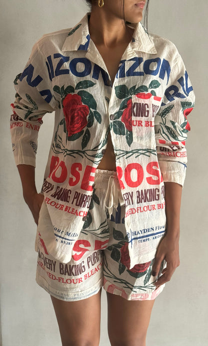 Arizona Rose Shirt ( Full Sleeves )