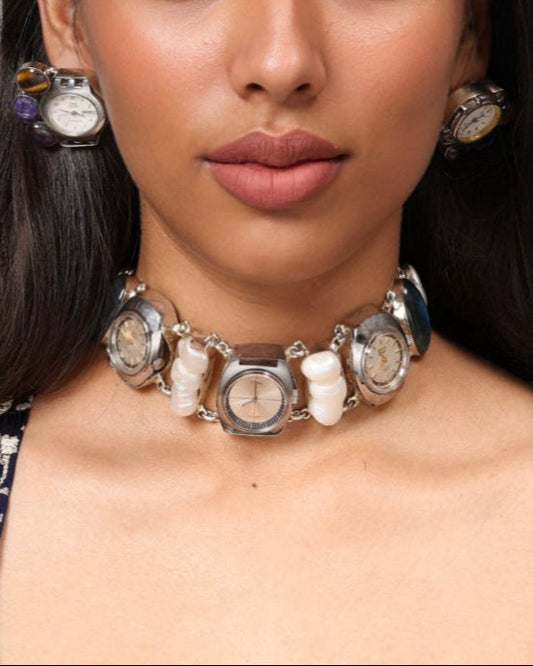 Vintage Watch Choker