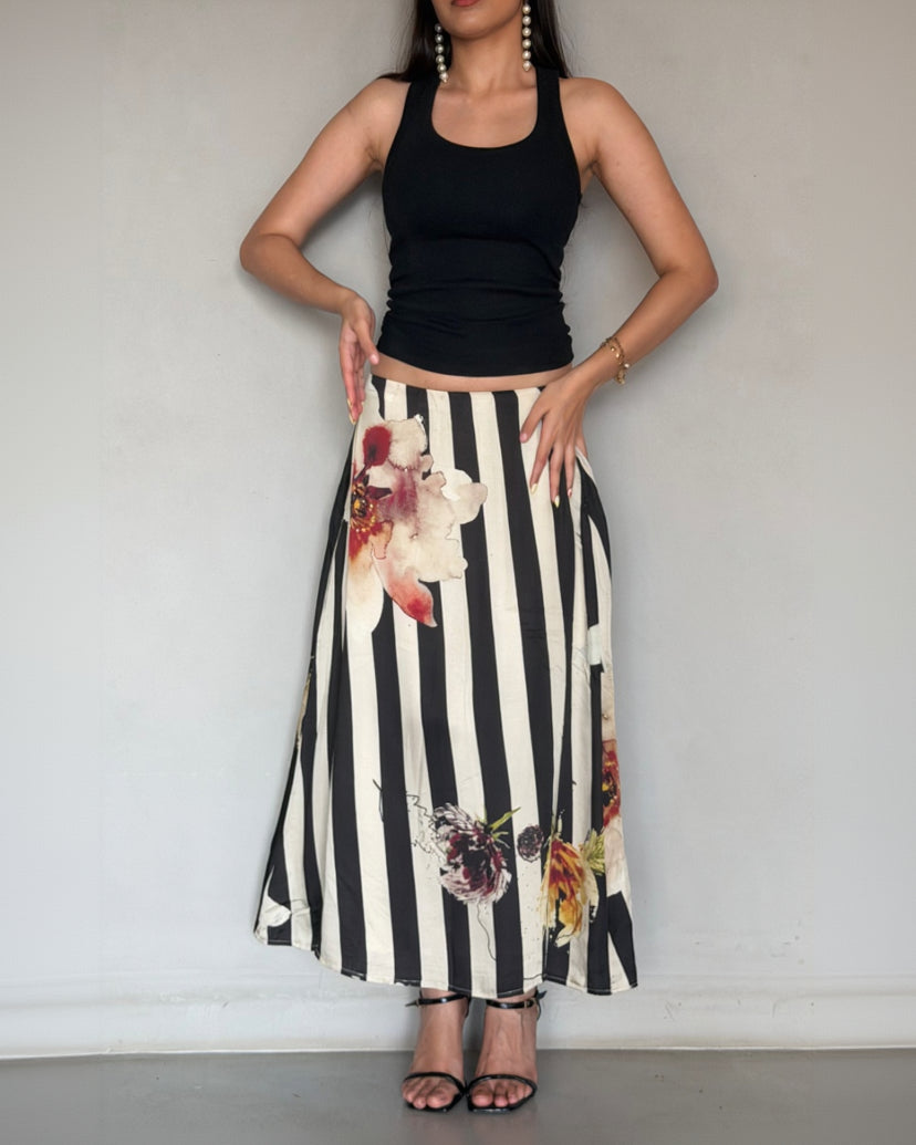 Stripe skirt