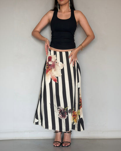 Stripe skirt