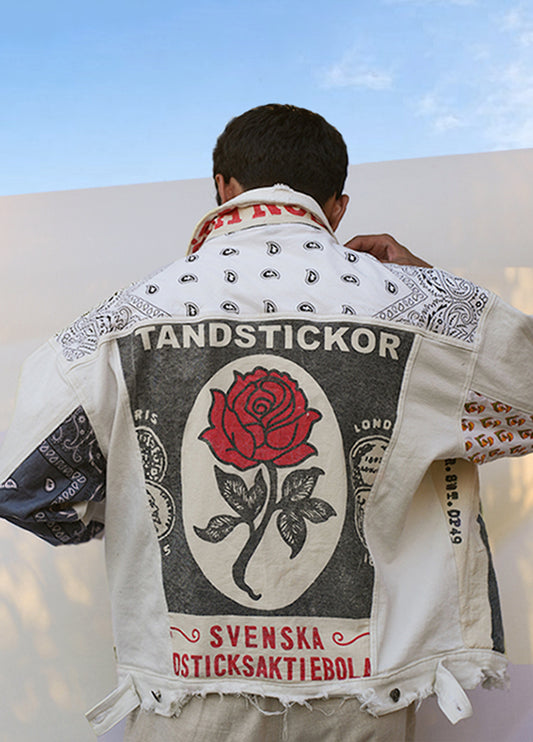 White Tiger Rose Jacket