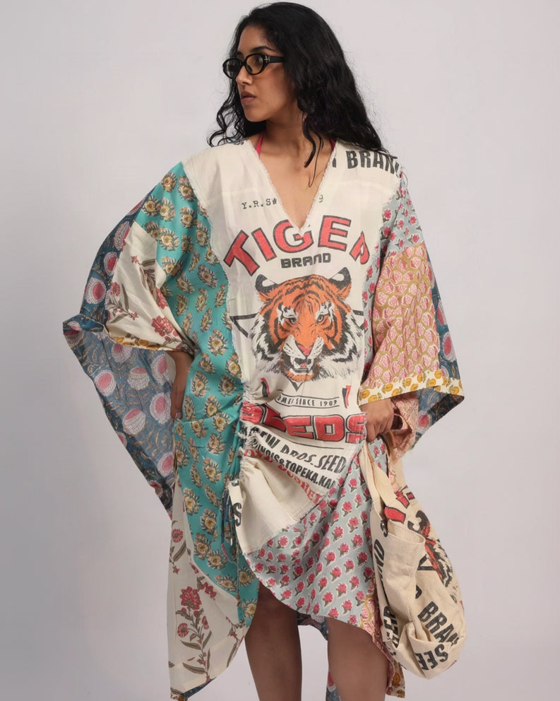 Tiger Boho Kaftan
