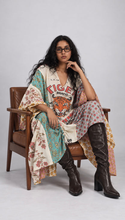Tiger Boho Kaftan
