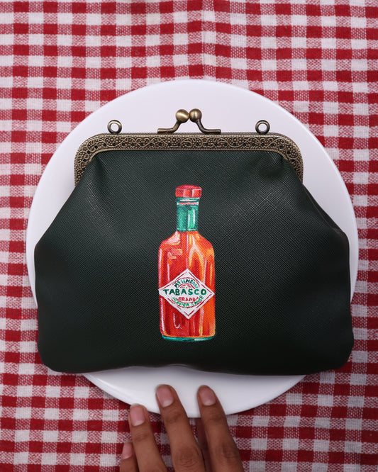 Handpainted Tabasco Bag