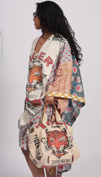 Tiger Boho Kaftan