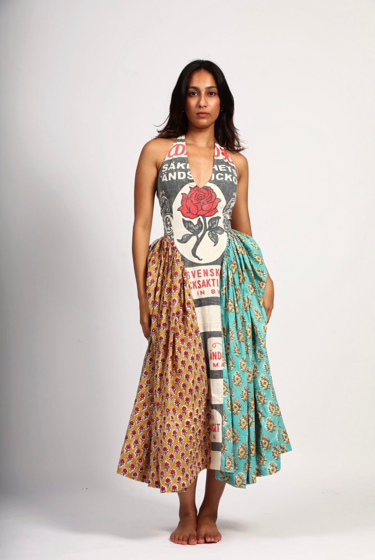 Roda Rose Contour Dress
