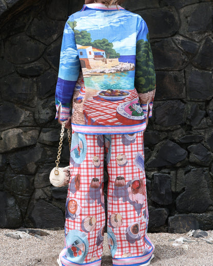 European summer co-ord set