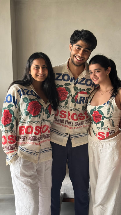 Arizona Rose Shirt ( Full Sleeves )