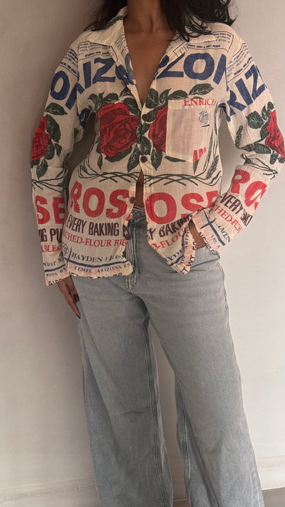 Arizona Rose Shirt ( Full Sleeves )