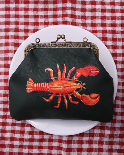 Handpainted Lobster Bag