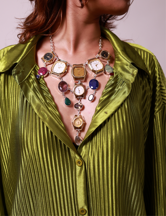 Vintage Watch Necklace
