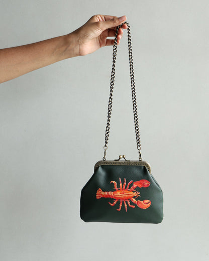 Handpainted Lobster Bag