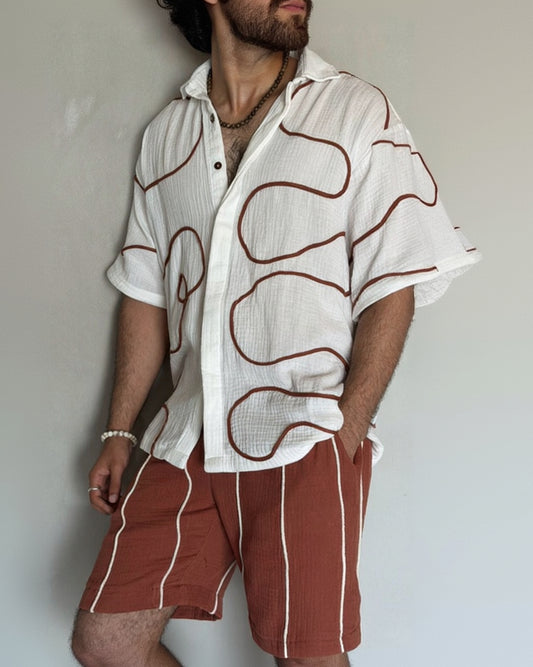 Line Art Co-ord Set 02