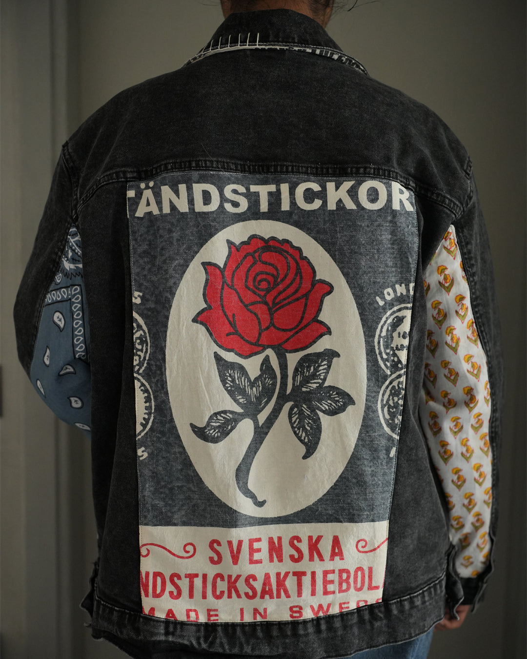 Black Tiger Rose Jacket