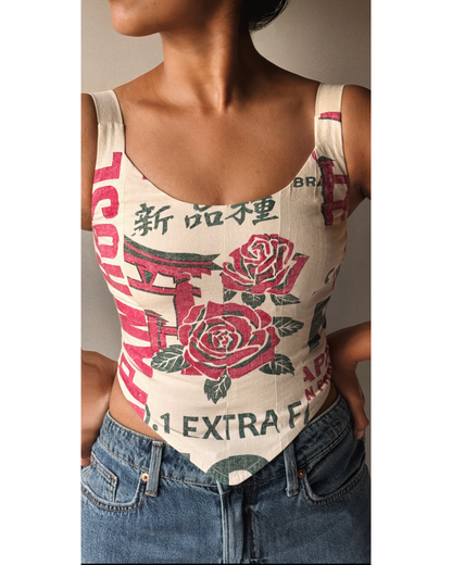 Japan Rose Corset