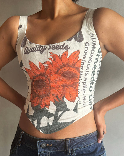 Sunflower Corset