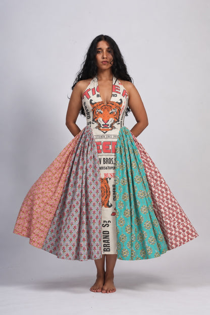 Tiger Contour Dress